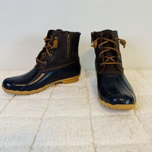 Sperry Women's Size 7.5 Saltwater Top-Sider Duck Boot